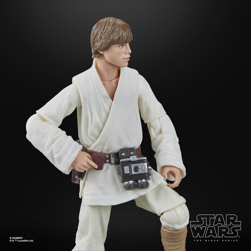 Hasbro Star Wars Black Series Luke Skywalker, Star Wars: A New Hope, 15 cm Collectible Action Figure G1551 (Authentic)