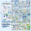Wonderful Moments Japanese Style Decorative Sticker Book for DIY Journals and Phone Cards