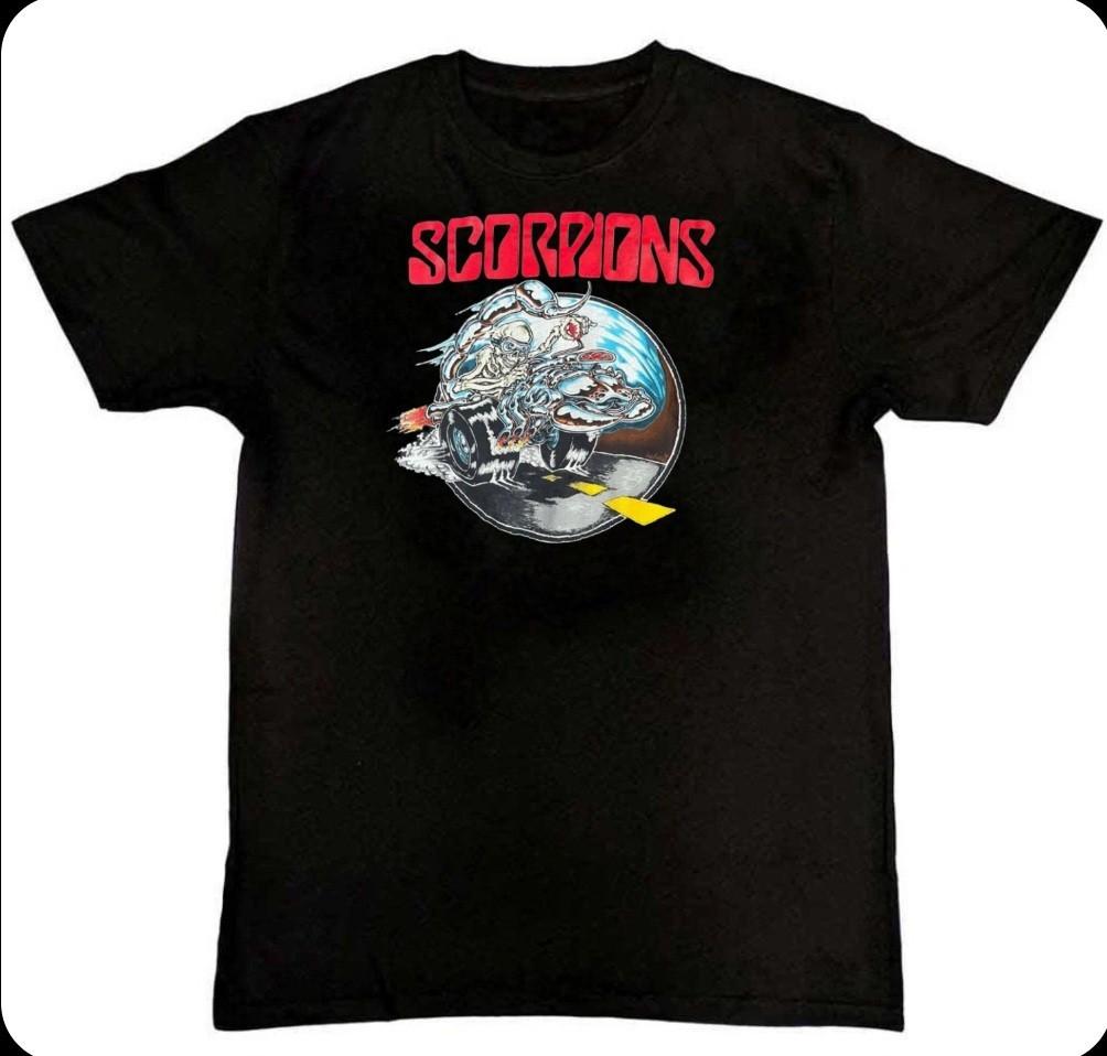 New Scorpions Band Graphic Print Mens T-Shirt S-4XL S