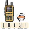 1/2PCS BAOFENG UV-5R Mini Walkie Talkie Dual PTT Wireless Programming Multi-Band Type-C Charge Long Range Ham Radio For Camping