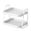 Double Layer Dish Drying Rack ,Water Mug , Drainer Storage Drain Shelf for Countertop