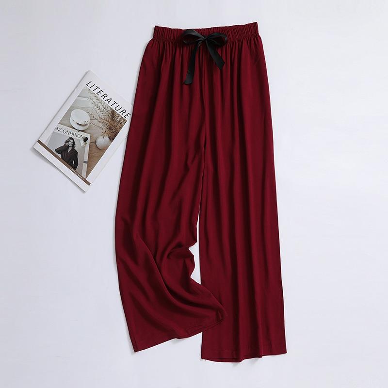 

VEZFAA Женские модные повседневные брюки с цветочным принтом и высокой талией Size: One Size