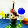 Wine Pourer Cute Bird Shape Leak Proof Metal Creative Enamel Design Wine Bottle Stopper Bar Tool for Restaurant