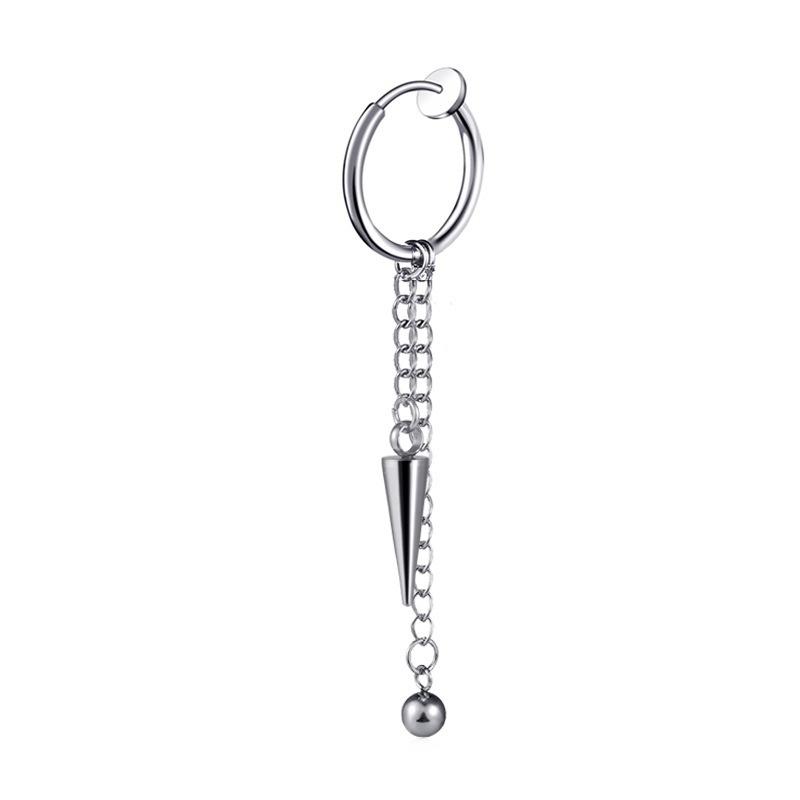 

1 шт./упак. Трансграничные трендовые серьги из сплава с бахромой из Европы и США 64mm 1pc/ba