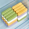 Long Ice Cube Tray Reusable Silicone Ice Stick Tray with Lid Easy Release Freezing Ice Tray with 4 Slots for Whiskey Water Bottle
