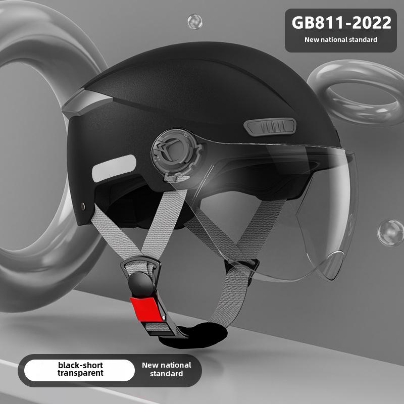Universal Electric Vehicle Helmets for Men and Women - All-Season Safety for B-Type Battery Vehicles