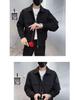 Trendy Men's Solid Color Multi-Pocket Workwear Jacket for Spring & Autumn