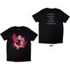 David Gilmour Luck  Strange London (Back Print) T-Shirt Black