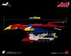 Art Storm Metal Series Galaxy Galactic Reppu Bakushinger Mobile Base Bakushinger Approximately 410mm Movable POSE+ Bird, Wide, Die-Cast, Painted,