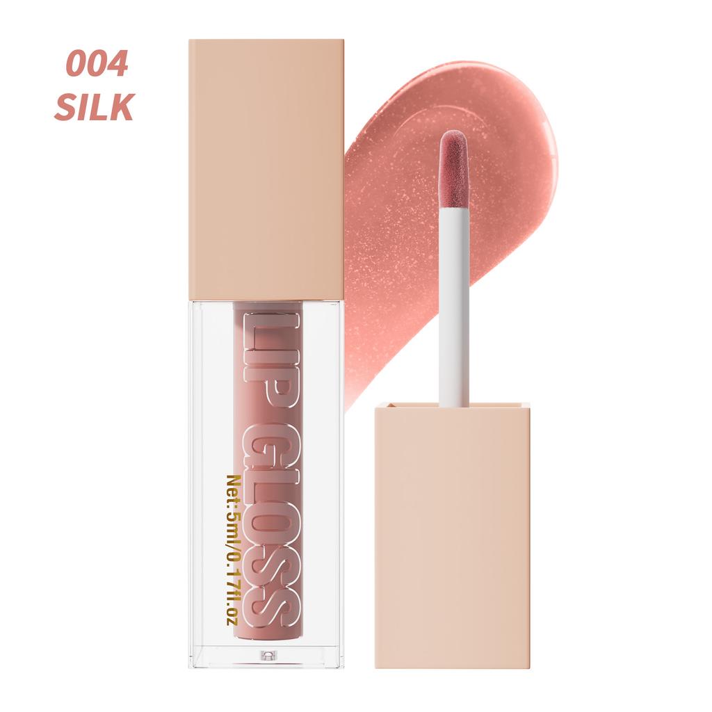 Lip Gloss Long-lasting Moisturizing Easy Halo-dyeing Waterproof Mirror Water Glass Lip Gloss Transparent Cosmetics