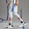 Li Ning Sports Basketball Series Loose Knit Sports Shorts Men shorts Green AAPR351-5