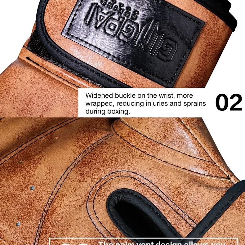 High Quality Adult Child Women/Men Boxing Gloves Pu Leather MMA Muay Thai Boxe De Luva Mitts Sanda GYM Equipments 8 10 12OZ Boks