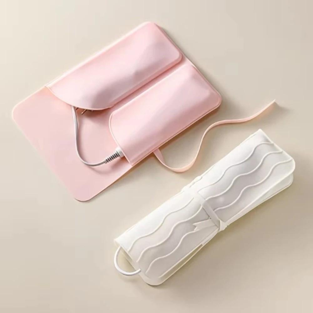 Silicone Hair Straight Iron Organizer Portable Hair Perming Stick Case  Hair Styling Tools Storage