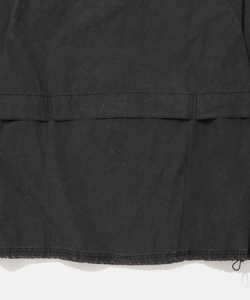 Columbia University Urban Washed Wooven Zip-Up Jacket_Black