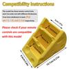 Cute Desktop Storage Rack 3 Grids Makeup Brush Bucket Stationery Organizer  Household