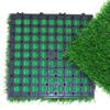 Kunstrasen DIY Grasfliesen Gartendekoration Authentischer Rasenlook Einfache Installation Verriegelungssystem Problemlose Einrichtung