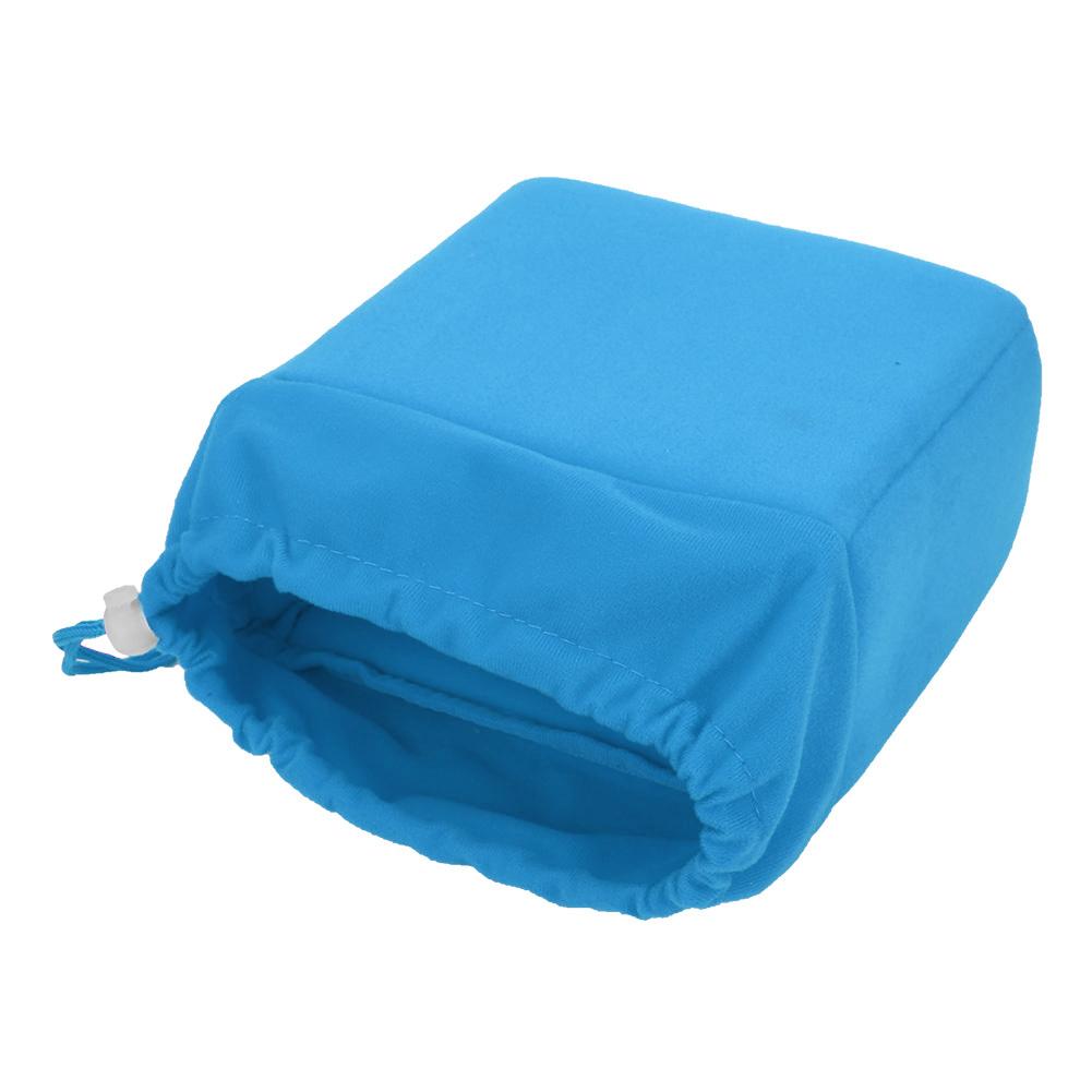 Waterproof Shockproof DSLR Camera Lens Insert Bag Padded Case With Drawstring (Water Blue)