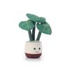 Apricot Lamb Potted Alocasia Plush Toy for Soft and Fluffy Potted Alocasia for Girls and 25cm Kids, Cute, Boys,