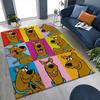 Scoobydoo Mystery Inc Gang Adventure Indoor Rug Nonslip Easyclean Carpet For Living Room Bedroom Hallway Home Decor Birthday Gift