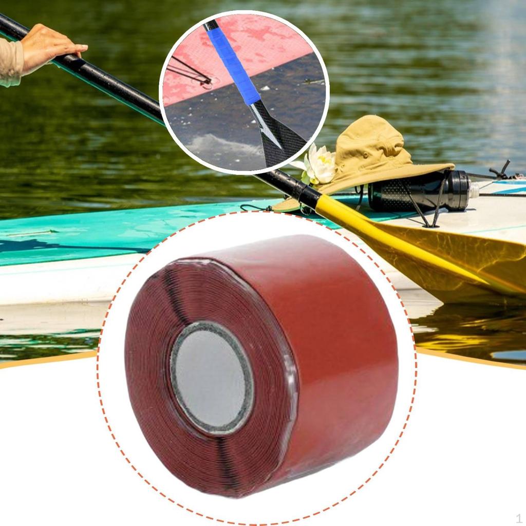 Nastro Grip Antiscivolo Manico Accessori Remi Impermeabile Silicone Autosaldata Avvolgimento Adatto per