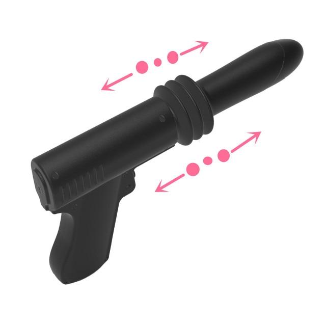 Adult Toy Automatic Telescopic Dildo Sex Gun Dildo Massager  Vibrator Sex Machine for Women Men G Spot Anal Pussy Masturbation