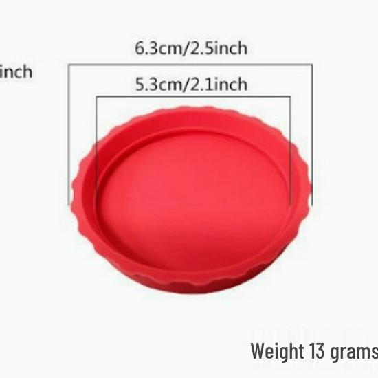 Food Grade Leak-Proof Silicone Reusable Cola Bottle Cap