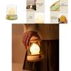 Cute Bedside Flame Shape Night Lamp With Soft Glow Rechargeable Battery For Kids Sleep Aid