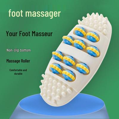 Acupoint Foot Massager Rolling Ball Sole Massage Board Tool