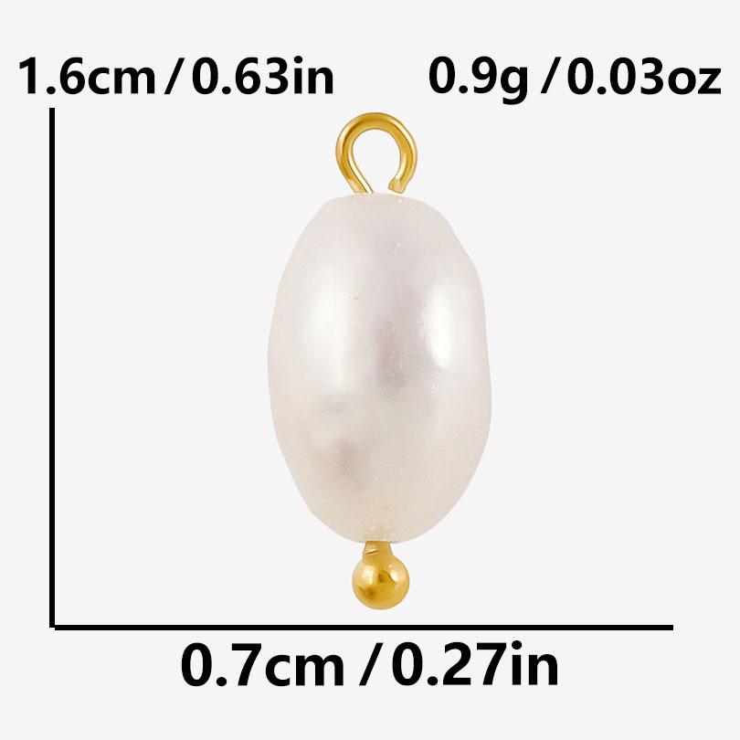 2pcs Irregular Round Three-Dimensional Real Shell Pearl Charm For Jewelry Making Supplies Handmade Sea Beach Accessories Pendant