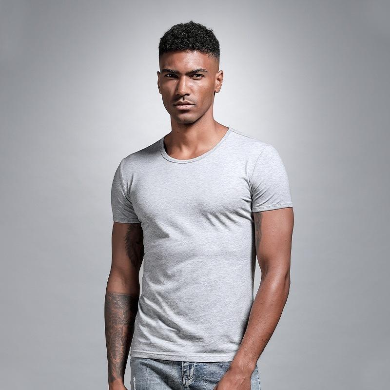 Men's Striped Cotton Blend Shirt