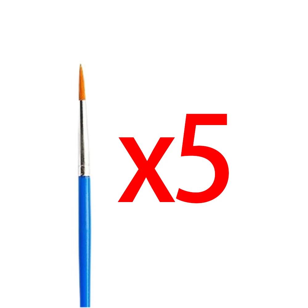 

5-100pcs Paint Brushes Set for Kids Acrylic with Flat Round Pointed Paint Brushes Craft Watercolor Oil Painting Brushes