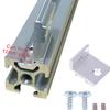 1 Set Fästdelar för Aluminiumprofil Sidopanelfäste Tillbehör 2020 3030 4040
