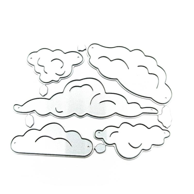 Cloud Metal Cutting Dies DIY Craft Carbon Steel Embossing Template Stencil Scrapbooking for Card Die Cuts Mold Decor