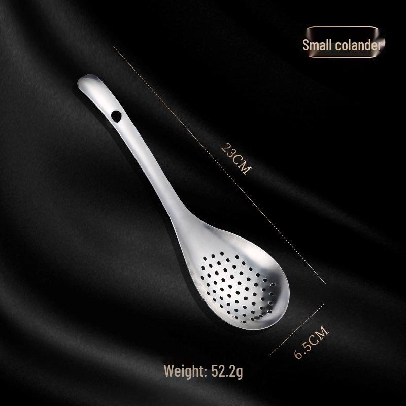 

Stainless Steel Kitchen Colander: Skimmer for Cooking Noodles, Dumplings, and Draining.