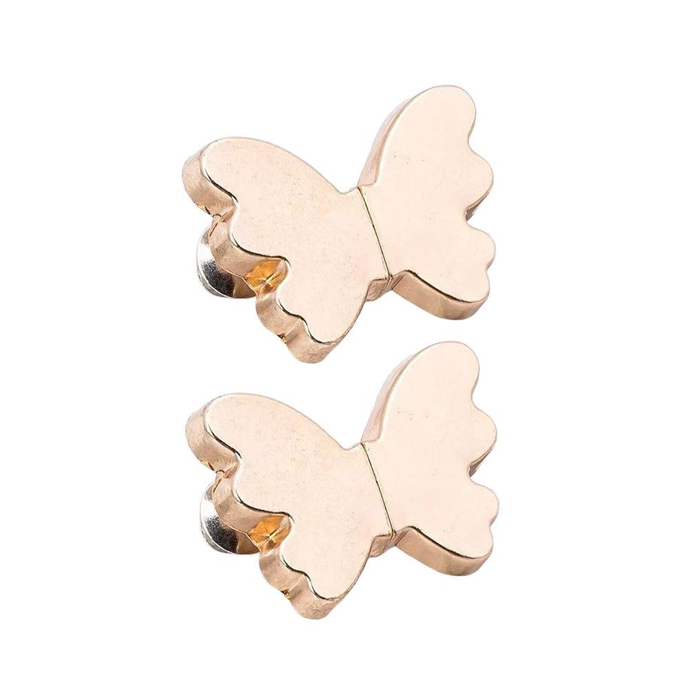 2Pcs Simple Nail-Free Magnetic Curtain Button Punch-free Drapery Clips Curtain Ties for Home