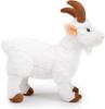 ZHONGXIN MADE 12-Foot White Goat Plush Toy, Kids Toy with Unique Design and Safe Materials, Suitable for All Ages, Gift, Birthday, Christmas, Home