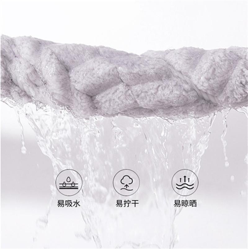 New thickened bath towel with soft coral fleece for home use, absorbent and non fading, non shedding hair towel