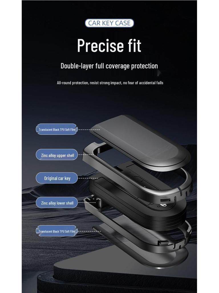 Toyota & PERODUA Beiluda Car Key Case: Remote Control Shell for Malaysia