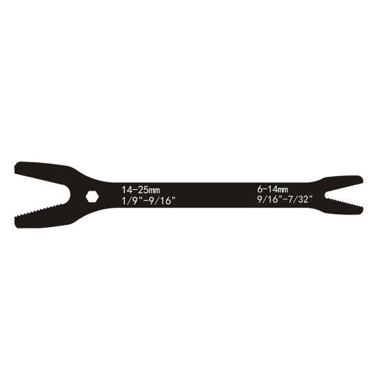 Universal Double Ended Wrench Automotive Bicycle Maintenance Plumbing Wrench 8-22mm Self-Tightening Adjustable Spanner