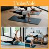 Tappetino Yoga Grande Spesso 10 mm di Qualità Premium con Superficie Antiscivolo ad Alta Densità