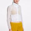Nike Logo Solid Color Jacket Women Jacket White AR2017-100
