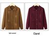 Grandma's Loose Knit Cardigan for Women – Spring & Autumn Wear for Middle-Aged & Elderly