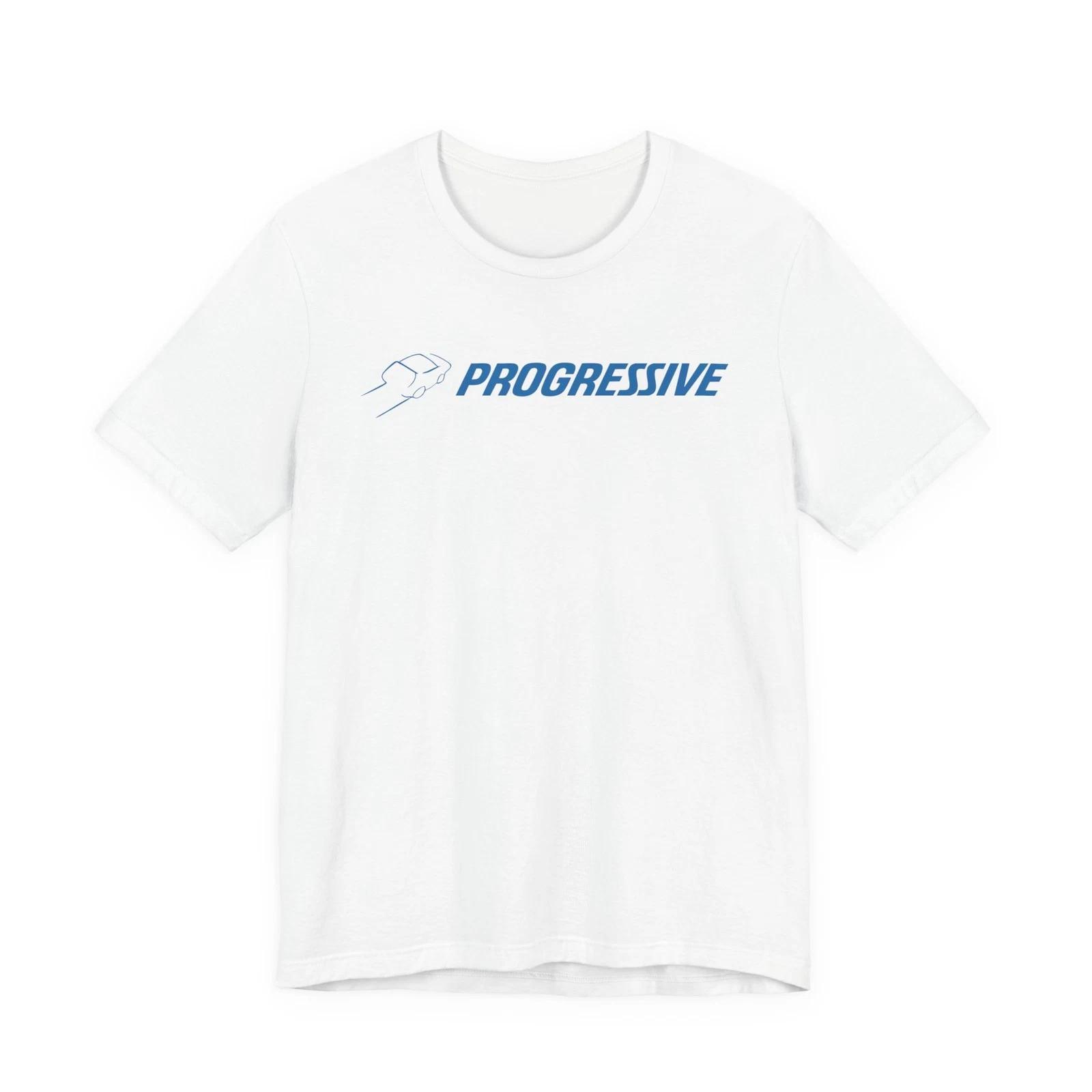 Men s and Women s T-shirts Progressive Insurance Style Logo Graphic XL