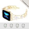 Women Diamond Bracelet Strap Metal Belt Watch Band for Apple Watch Ultra2 49/45/44/42/41/40/38mm Iwatch Series 8 7 SE 6 5 4 3