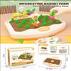 Toddler Montessori Math Toy Radish Harvest Memory Game Number Sense Scale Learning Counting Early Education Parish Teaching AID