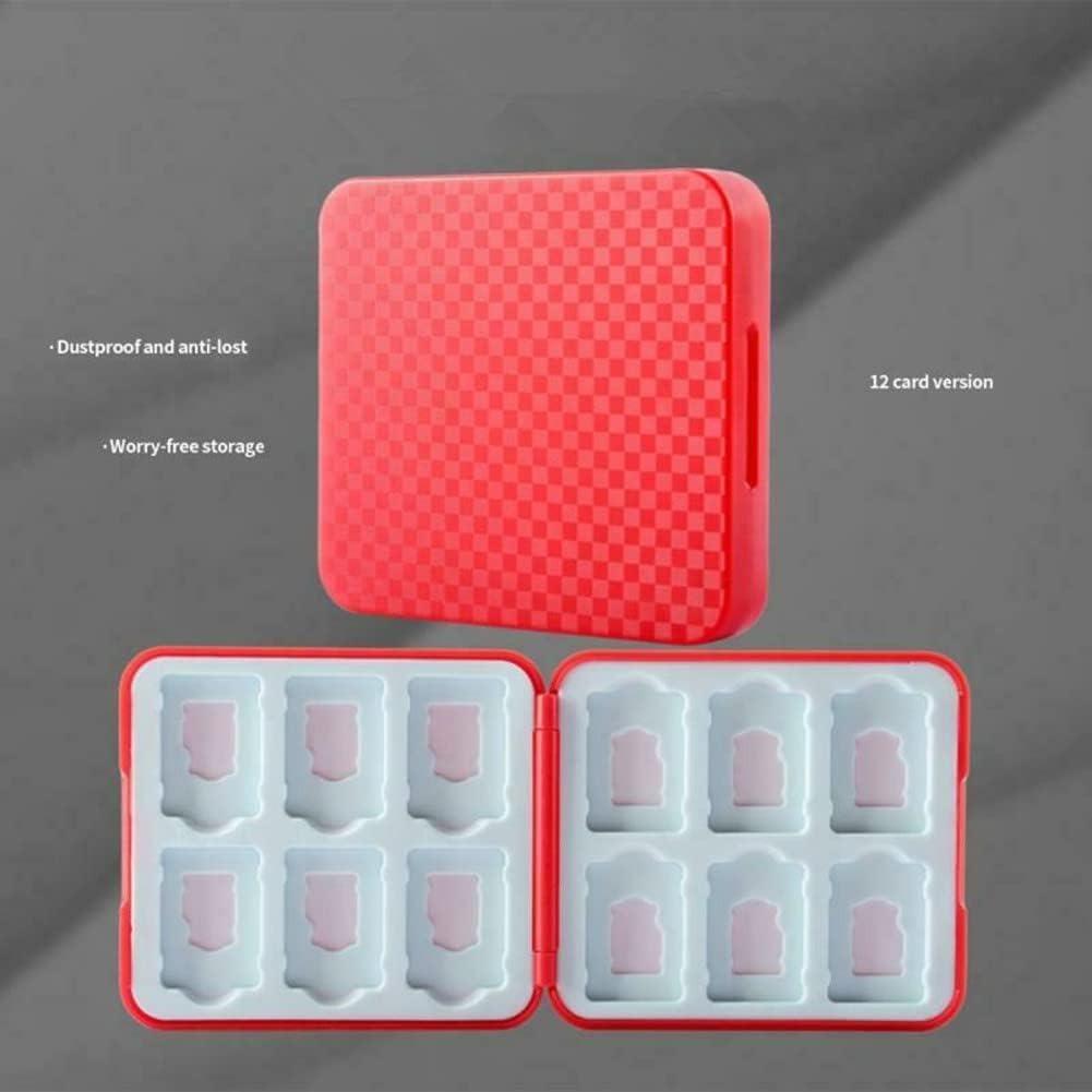 Portable 12 Slots Game Memory Card Case Storage Holder for Nintendo Switch Accessories Game Accessory