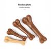 Dog Bone Chew Toys Indestructible Natural Non-Toxic Anti Bite Portable Toys for Indoor Outdoor Use