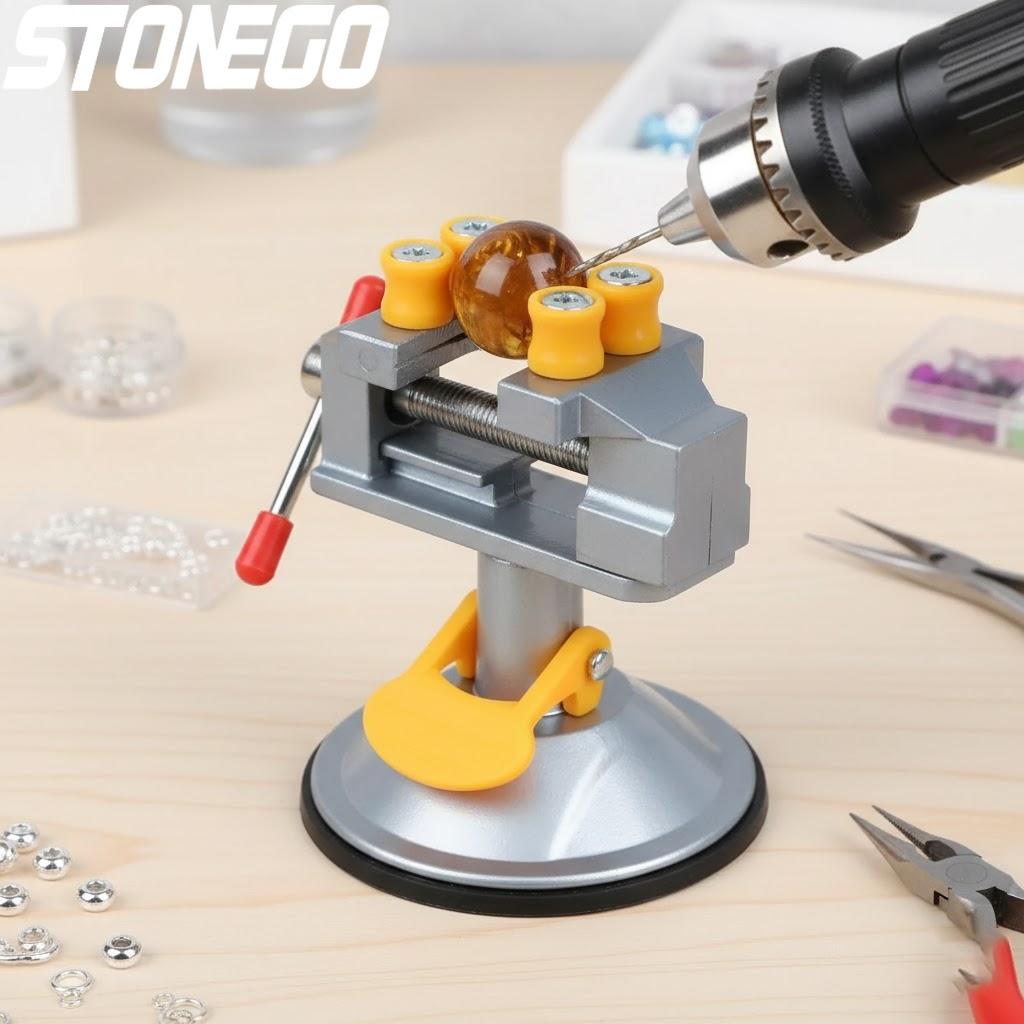 Aluminum Alloy Universal Suction Cup Table Vice Multi Specification Rotary Table Flat Mouth Pliers Hand Tool Set