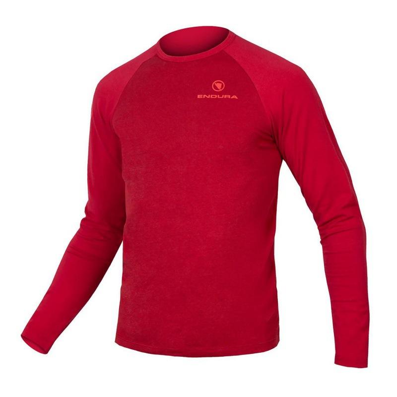 Endura downhill suit, men's quick-drying shirt, round neck, off-road riding suit, off-road motorcycle shirt, long-sleeved racing suit.