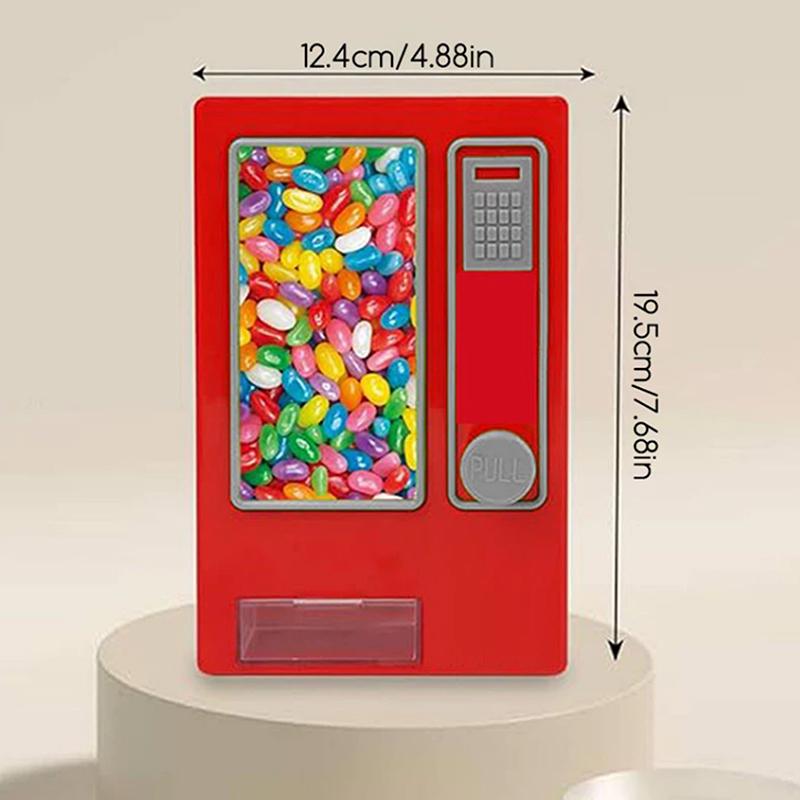 Candy Dispenser Cute Vending Machine For Desktop Manual Candy Machine Dispense Mini Candies Birthday&Christmas Gift